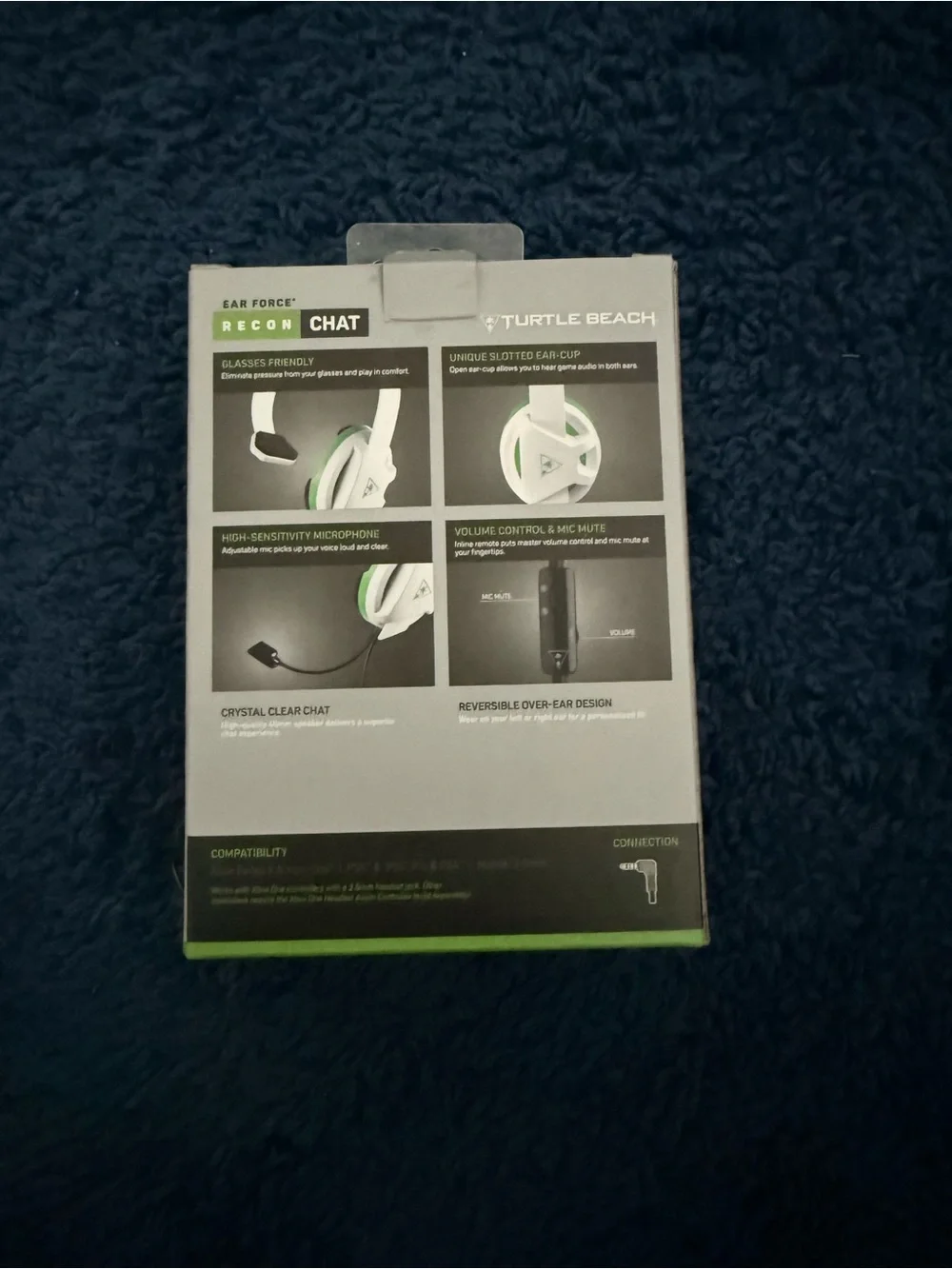 Turtle Beach Recon Chat Wired Gaming Headset for Xbox - White/Green